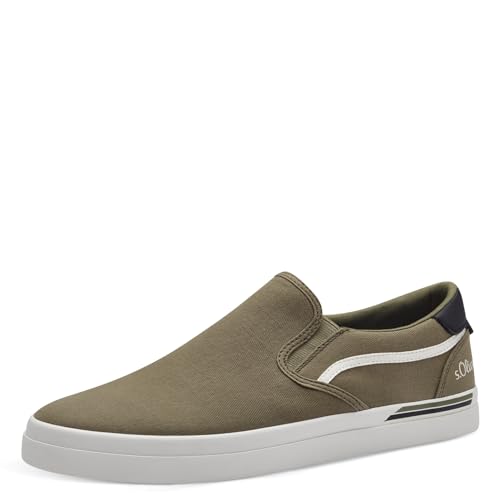 s.Oliver Męskie kapcie 5-14608-42, khaki, 44 EU