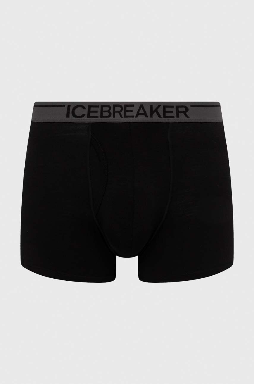 Icebreaker bielizna funkcyjna Anatomica Boxers kolor czarny IB1030300101