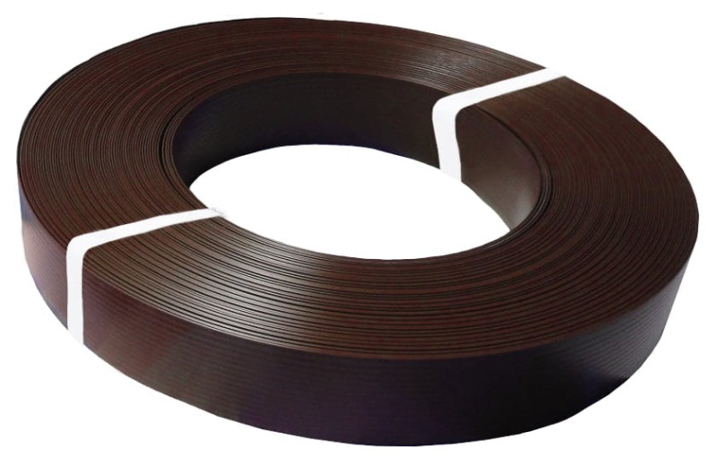 Termoplast Taśma ogrodzeniowa i balkonowa BRĄZ 47mm