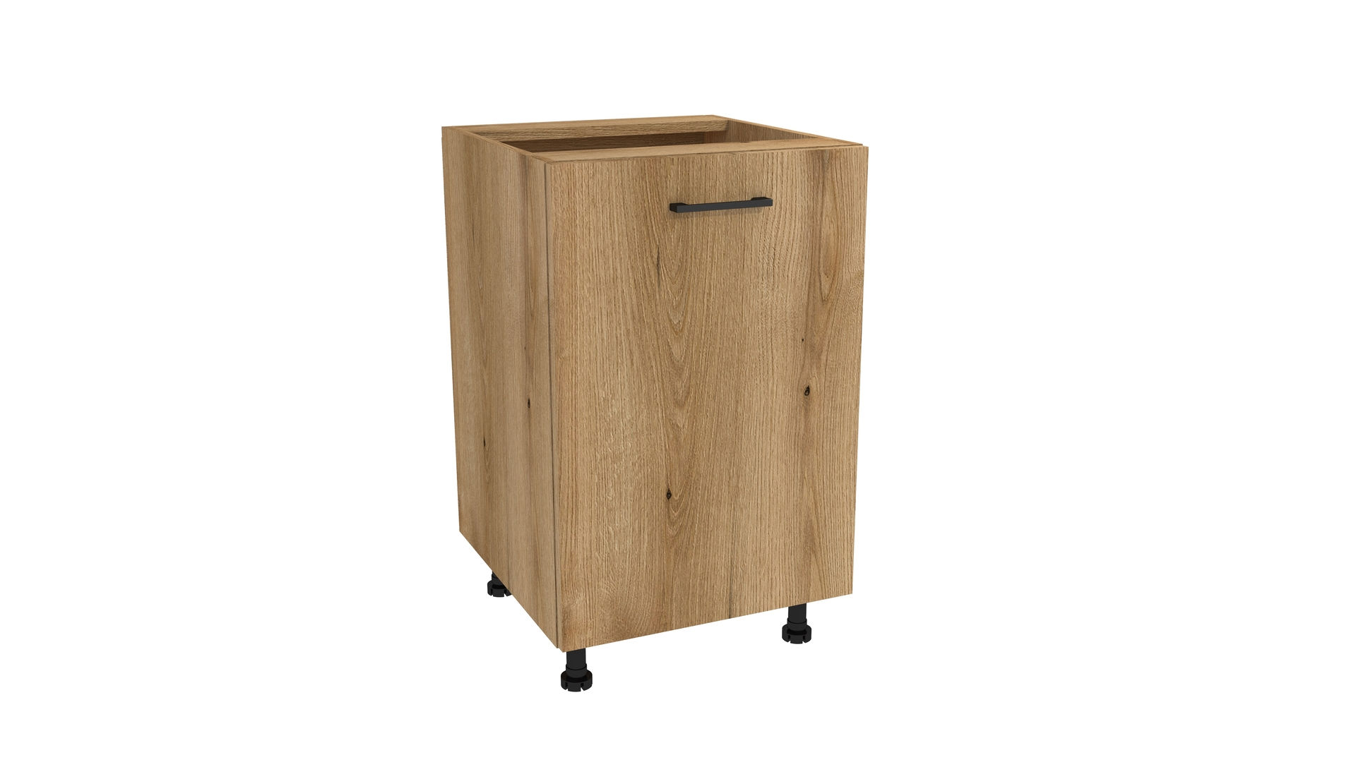 Szafka Dolna Presto 50X82 Cm Płyta Laminowana Dąb Evoke