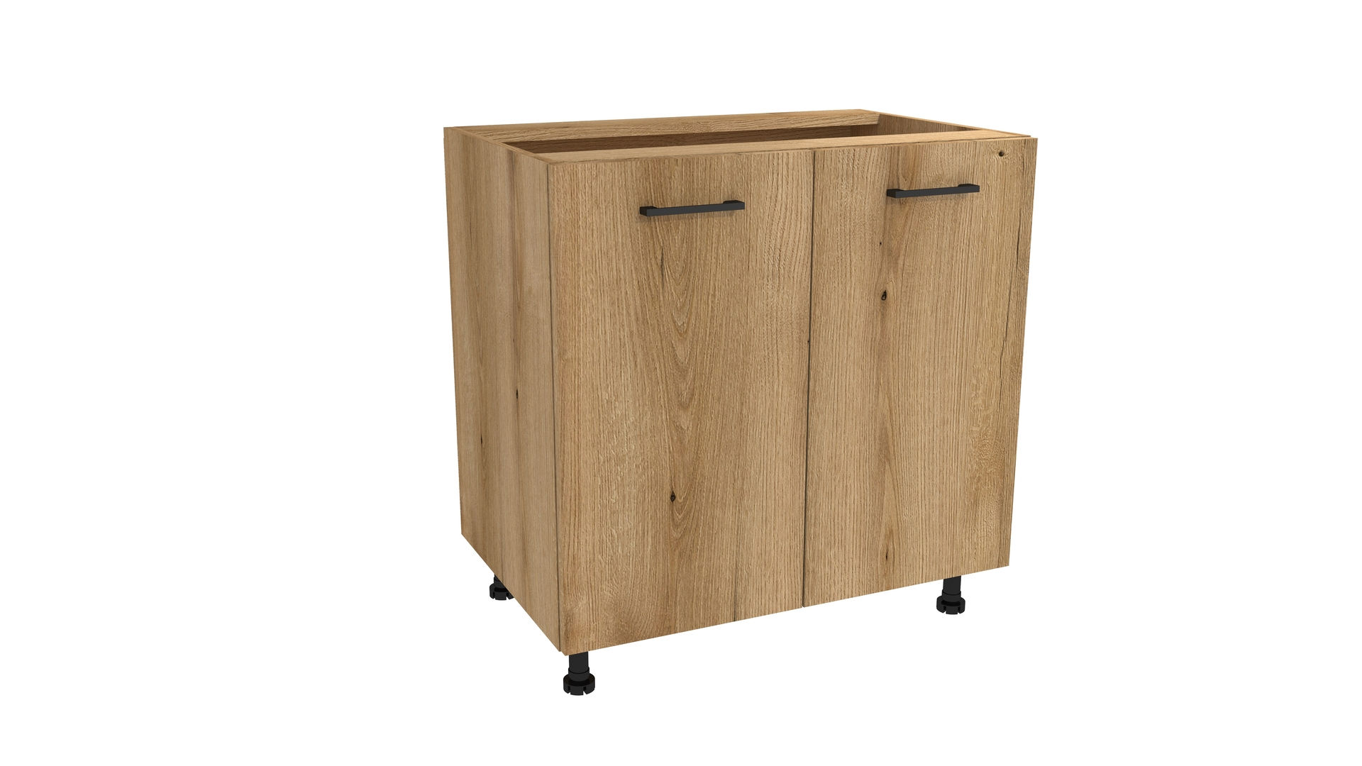 Szafka Dolna Presto 80X82 Cm Płyta Laminowana Dąb Evoke