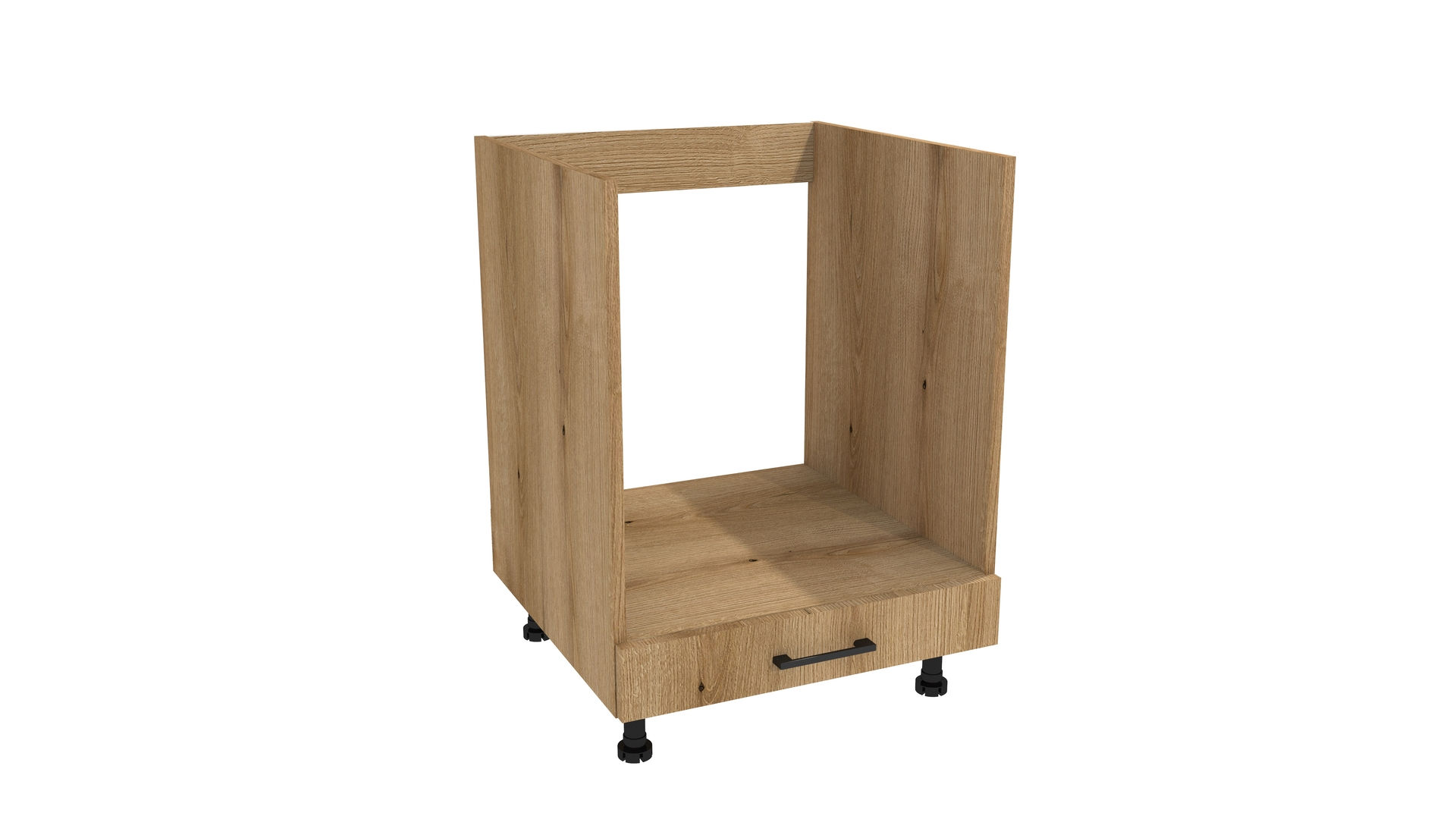 Szafka Dolna Pod Zabudowę Piekarnika Presto 60X82 Cm Płyta Laminowana Dąb Evoke