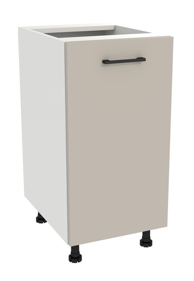 Szafka Dolna Presto 40X82 Cm Płyta Laminowana Biały/Kaszmir