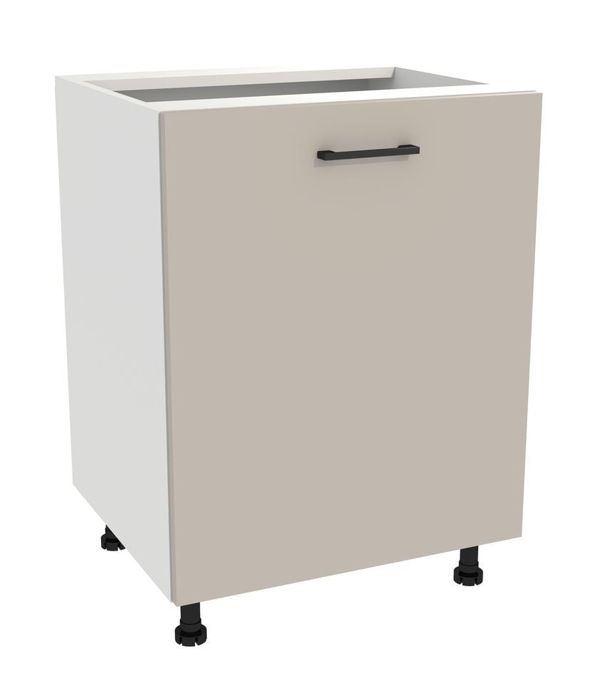 Szafka Dolna Presto 60X82 Cm Płyta Laminowana Biały/Kaszmir