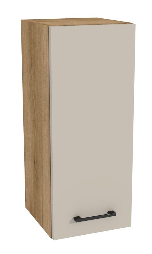 Szafka Wisząca Presto 30X72 Cm Płyta Laminowana Dąb Evoke/Kaszmir