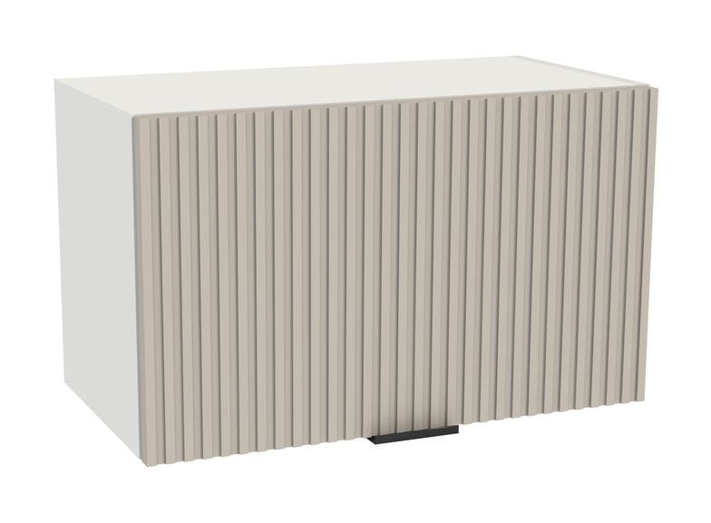 Szafka Wisząca Niska Presto 60X36 Cm Płyta Laminowana Biały/Lamela Kaszmir