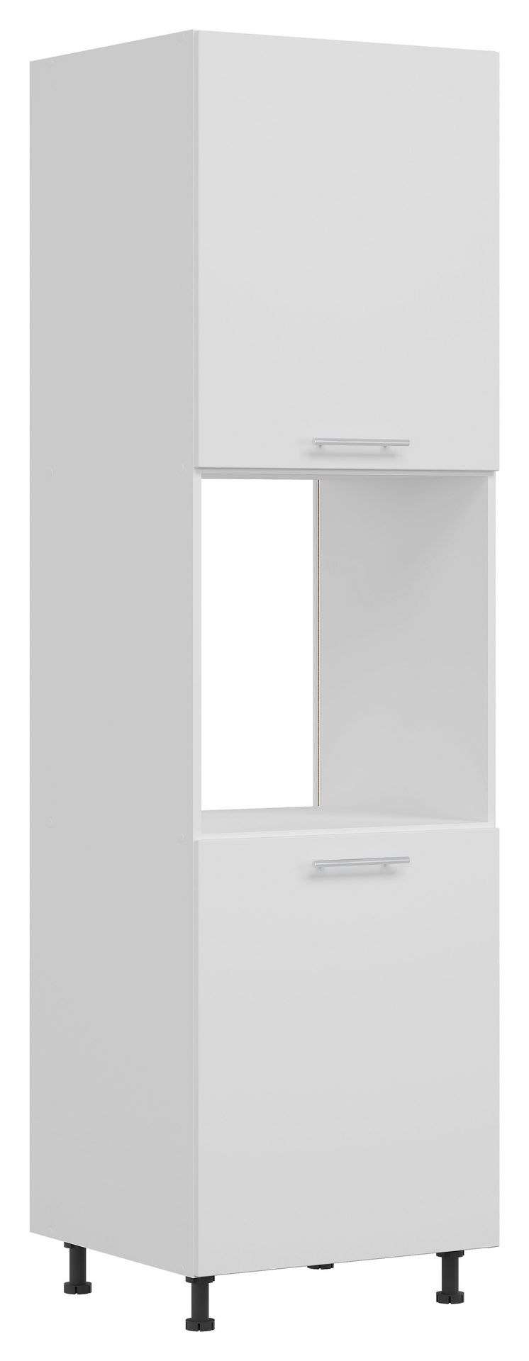 Słupek Do Zabudowy Piekarnika Vero 60X214 Cm Folia Biały Połysk