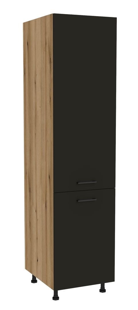 Słupek Presto 50X197 Cm Płyta Laminowana Dąb Evoke/Czarny