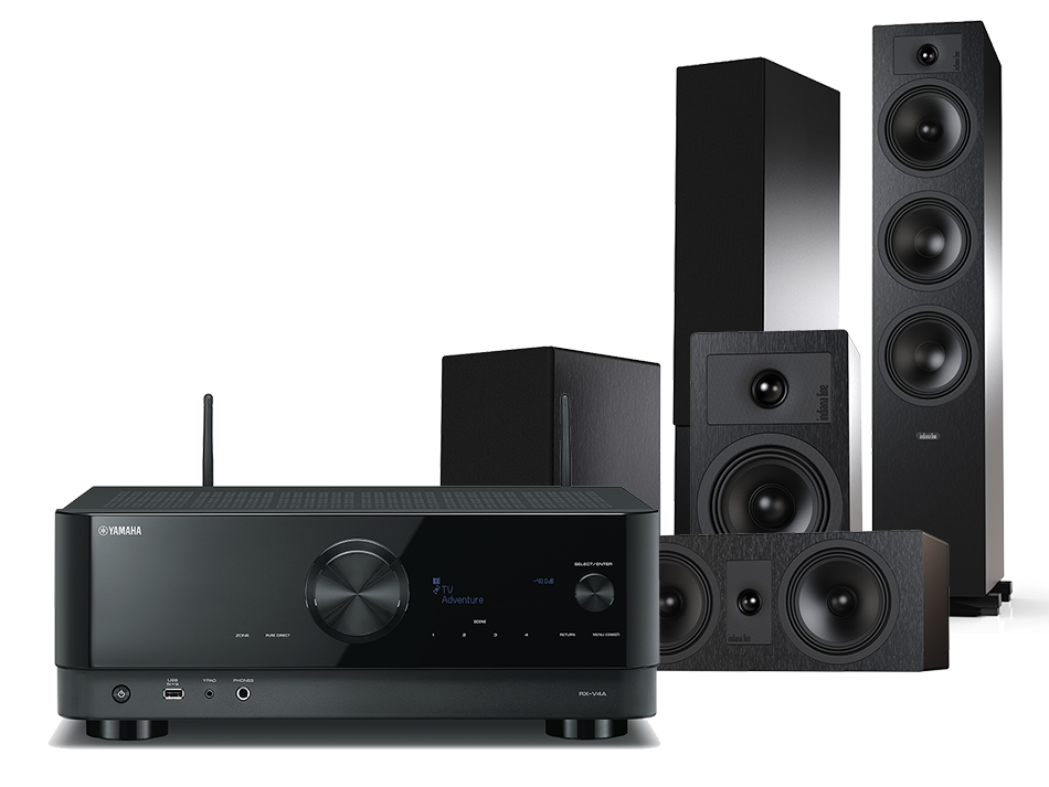 Yamaha RX-V4A + Tesi 6 + 2 + 7