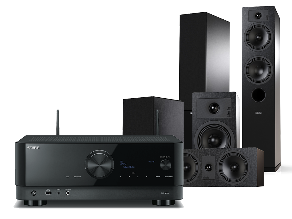 Yamaha RX-V4A + Tesi 5 + 2 + 7