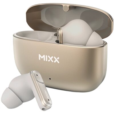 MIXX StreamBuds Custom 3 Szaro-złote