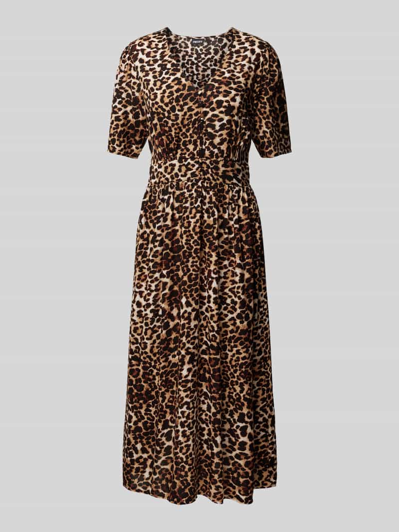 Sukienka midi z nadrukiem na całej powierzchni model ‘TALA’