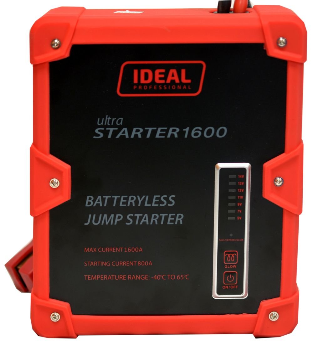 IDEAL Ultra STARTER 1600 12V 800A Booster, bezakumulatorowe urządzenie rozruchowe