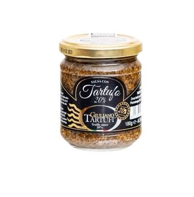 Pasta truflowa DELUXE z 20% czarnej trufli, 180 g  (Salsa Tartufata)