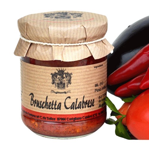 Włoska Bruschetta Kalabryjska, 190 g / Agricola Fontana