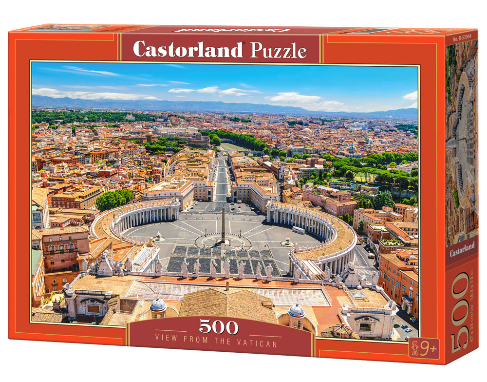 Puzzle 500 el. Widok z Watykanu
