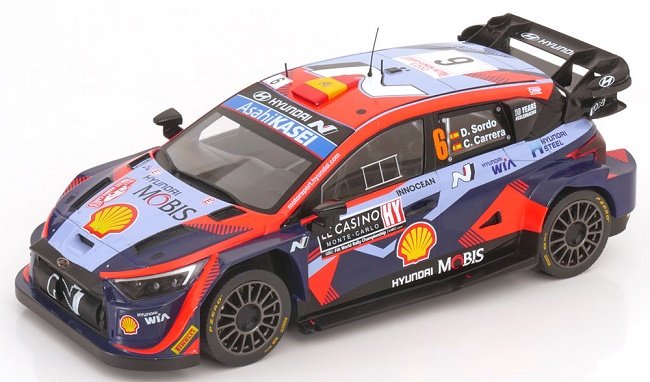 Ixo Models Hyundai I20 N Rally1 #6 Rallye Monte 1:18 18Rmc153