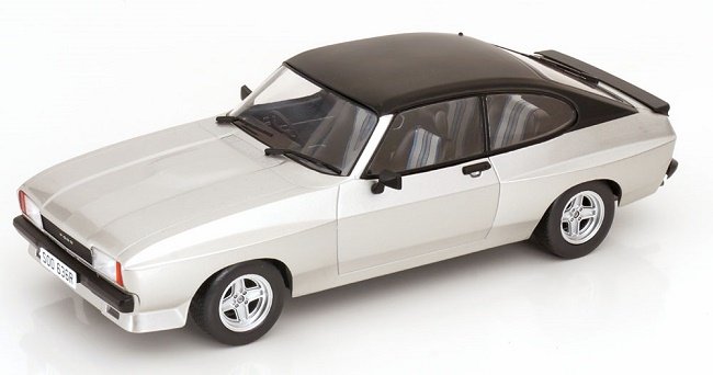 Mcg Ford Capri Mk Ii X-Pack Silver Mattblac 1:18 18349
