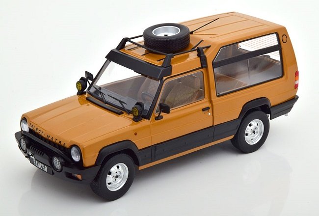 Kk-Scale Talbot Simca Rancho 1977 Ocher Yellow 1:18 180824
