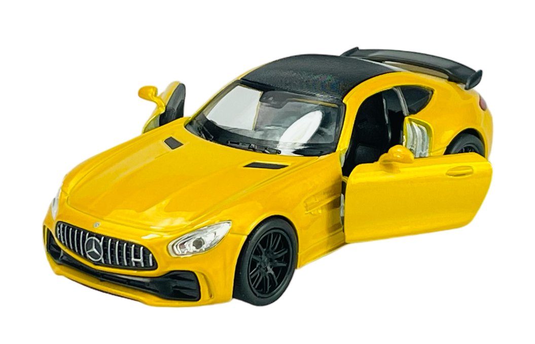 WELLY MERCEDES-BENZ AMG GT R ZŁOTY 1:34 SAMOCHÓD NOWY METALOWY MODEL