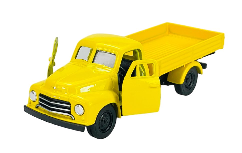 WELLY OLD TIMER 1952 OPEL BLITZ ŻÓŁTY BEZ PAKI 1:34 SAMOCHÓD NOWY METALOWY MODEL