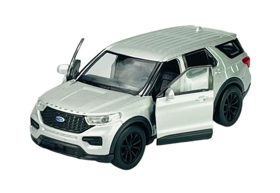 WELLY 2023 FORD EXPLORER SREBRNY 1:34 SAMOCHÓD NOWY METALOWY MODEL