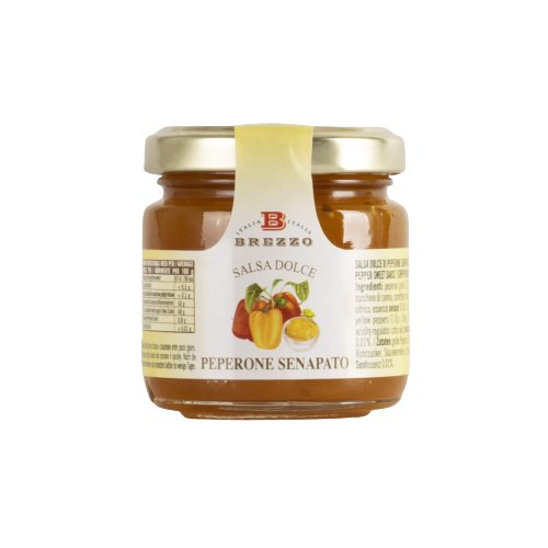 Włoski Chutney paprykowy z musztardą, 110 g / Brezzo