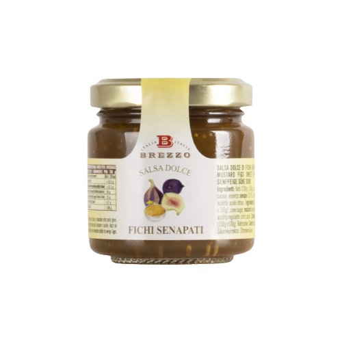 Włoski Chutney figowy z musztardą, 110 g / Brezzo