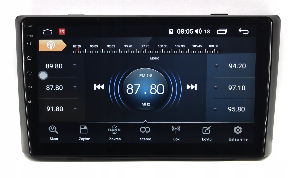 RADIO NAWIGACJA GPS IVECO DAILY 2007-2014 ANDROID