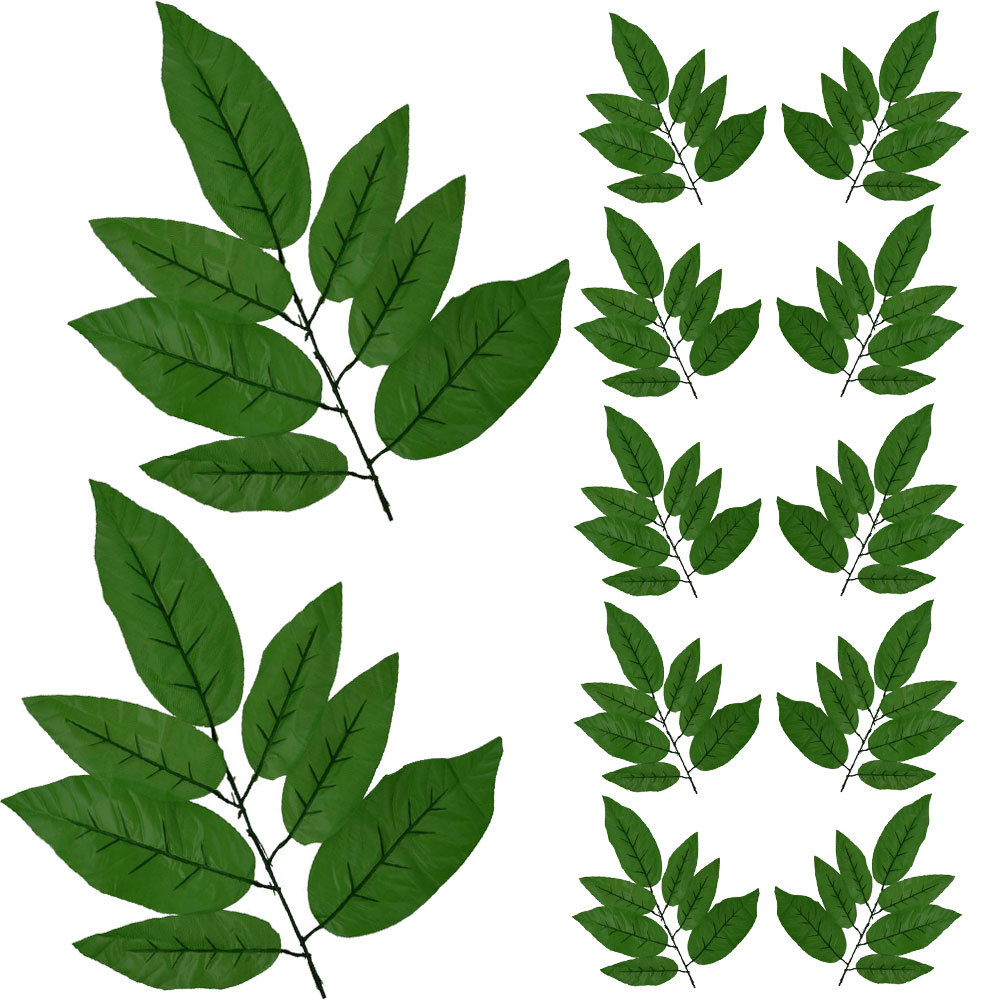 Liść Sztuczny Ciemna Zieleń 12szt KR1074B