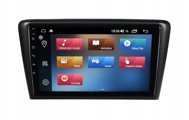 RADIO NAWIGACJA GPS SKODA RAPID 2012-2017 ANDROID