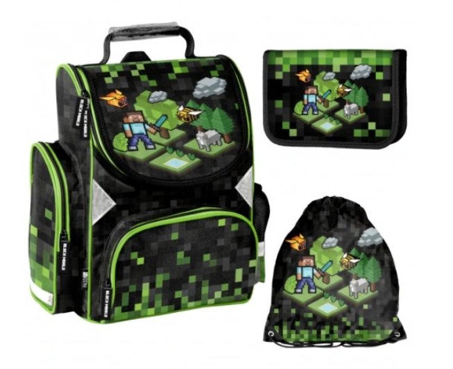 TORNISTER+PIÓRNIK+WOREK ZESTAW GAMER PP24XL PASO
