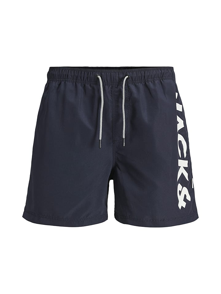 Jack & Jones Szorty kąpielowe w kolorze granatowym