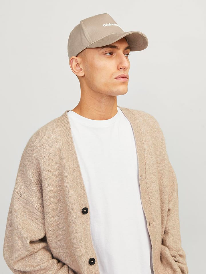 Jack & Jones Czapka w kolorze beżowym