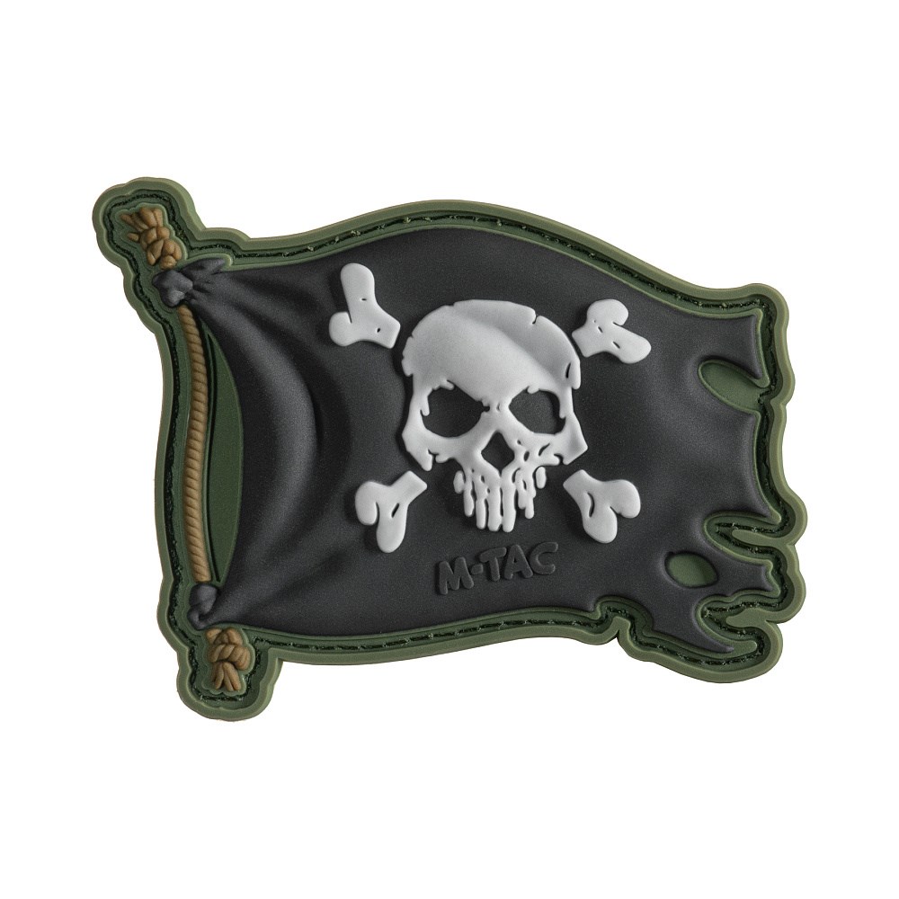 M-Tac - Naszywka Jolly Roger - PVC - 51116801