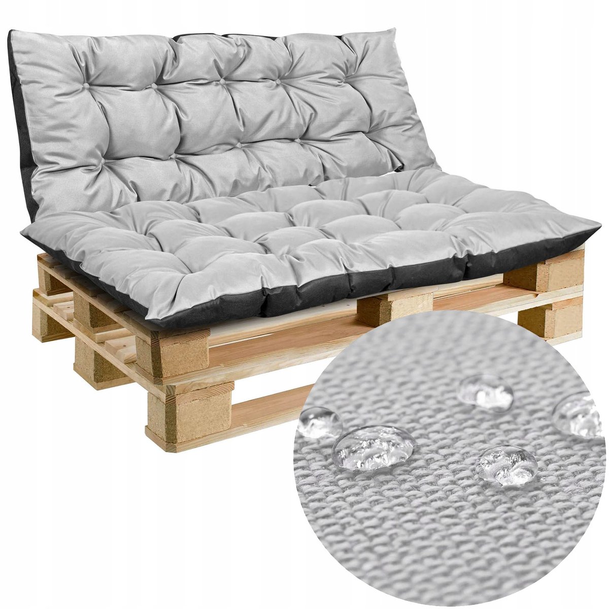 Poduszki Ogrodowe Na Palety Zestaw Poduszka Na Meble Góra I Dół Wodoodporne