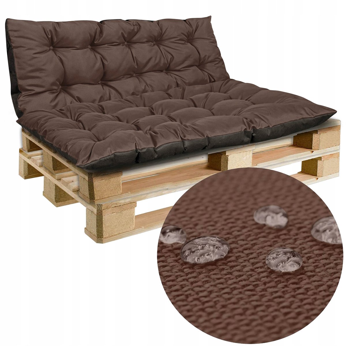 Poduszki Ogrodowe Na Palety Zestaw Poduszka Na Meble Góra I Dół Wodoodporne