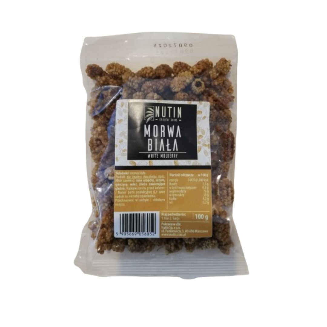 Morwa biała suszony owoc Nutin 100g
