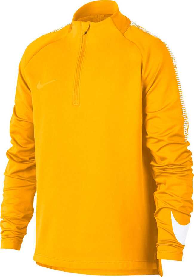 Bluza dla dzieci Nike B Dry Squad Drill Top JUNIOR żółta 859292 845-XL