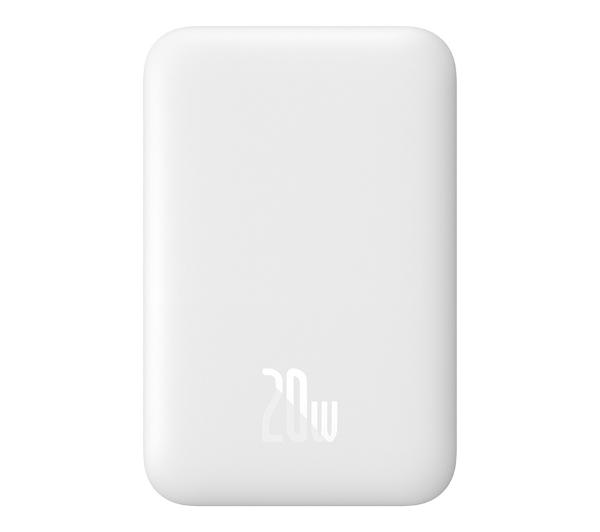 Baseus P10059002223-00 Magnetic Mini 6000mAh 20W Biały