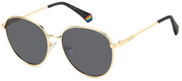 Polaroid PLD 6215/S/X Gold Grey/Grey Polarized