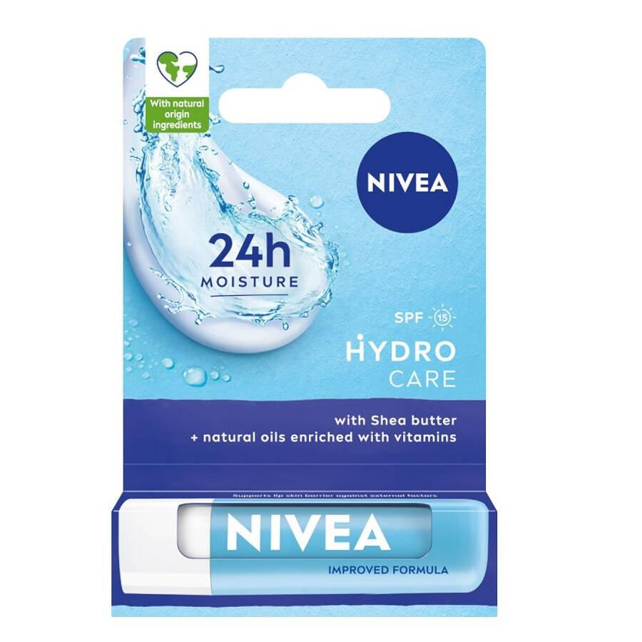 NIVEA Hydro Care Pomadka Do Ust 4,8g