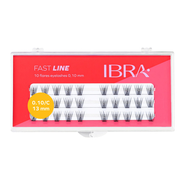Ibra Makeup Kępki Rzęs Fast Line 13mm