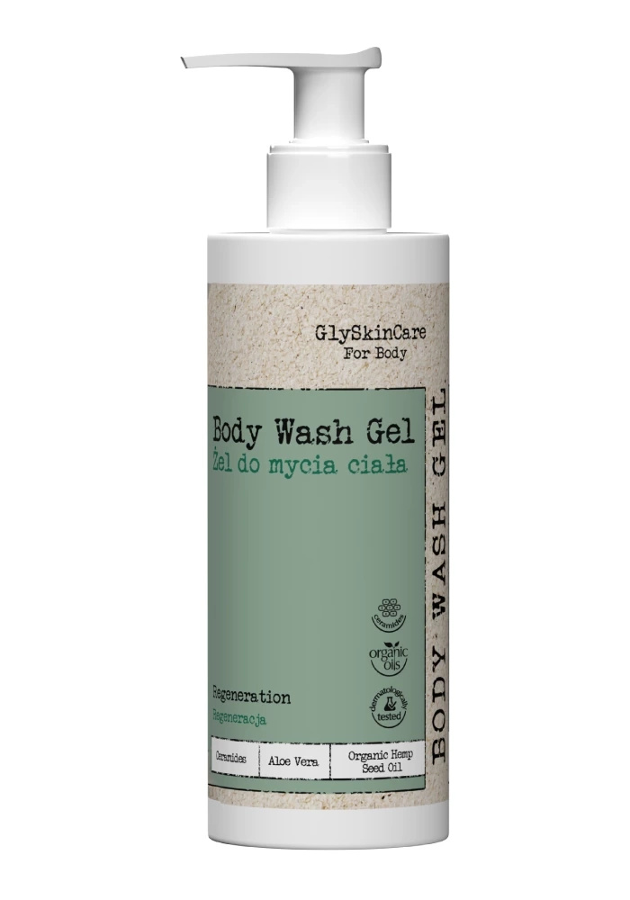 GlySkinCare for Body & Hair Żel do mycia ciała - Regeneracja 200 ml