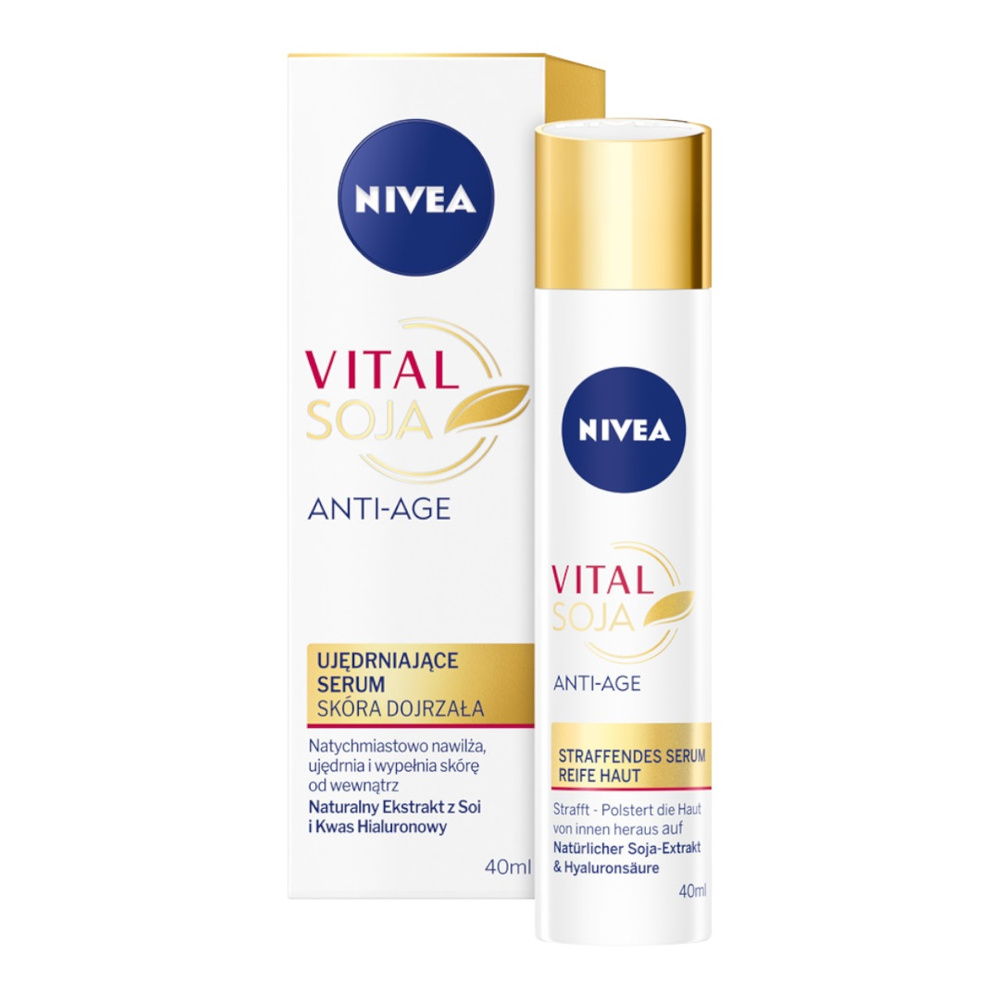 NIVEA Vital Soja Ujędrniające Serum Do Skóry Dojrzałej 40ml