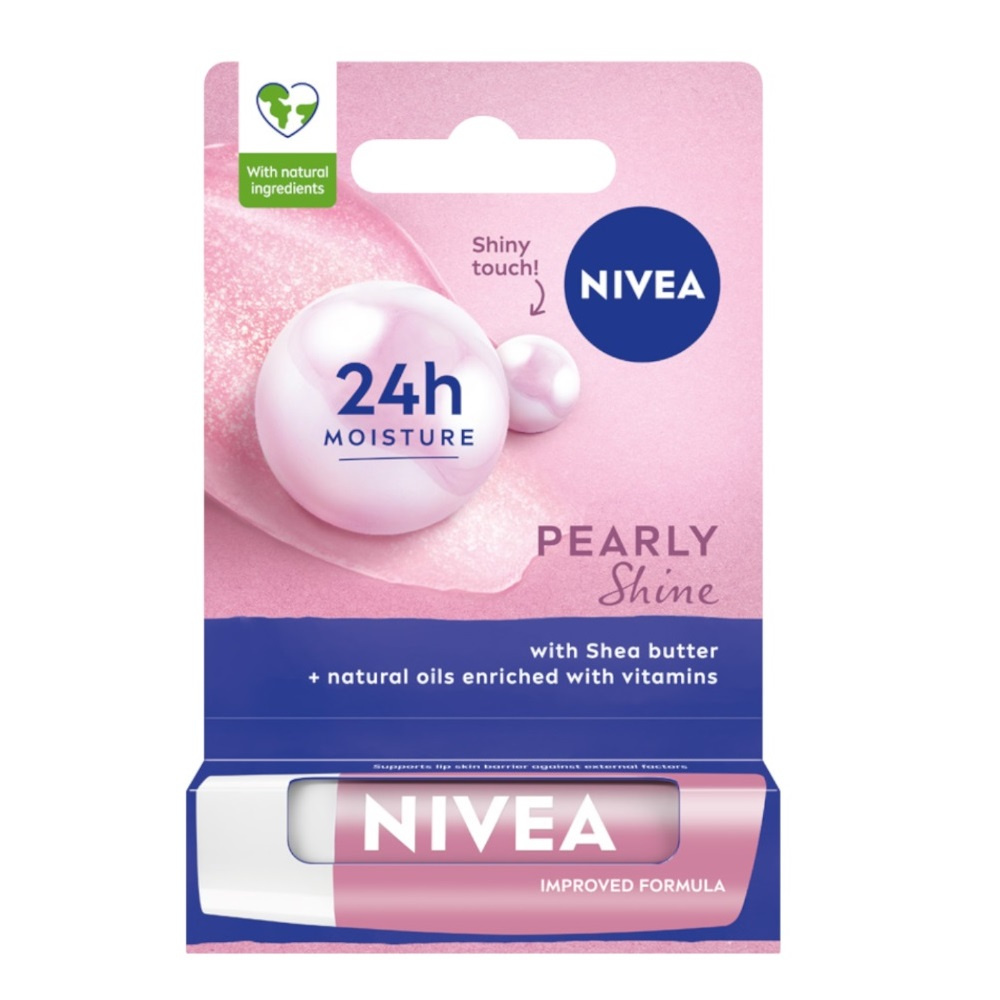 NIVEA Pielęgnująca Pomadka Do Ust Pearly Shine 5,5ml