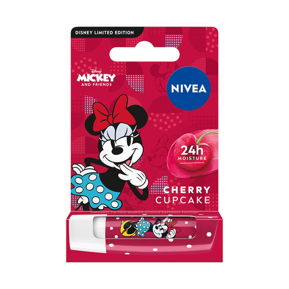 NIVEA Disney Pomadka Ochronna Do Ust Minnie Mouse 4,8g