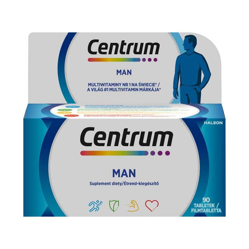 CENTRUM On Multiwitamina Suplement Diety 90 Tabletek