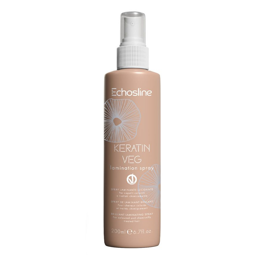 ECHOSLINE Keratin Veg Spray Do Odbudowy Włosów 200ml