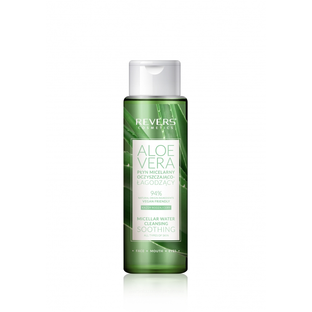 Revers Oczyszczająco-łagodzący Płyn Micelarny ALOE VERA z ekstraktem z Aloesu 100%